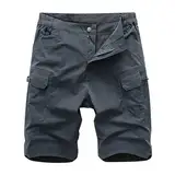 Baggy Cargohose Herren Streetwear Hip Hop Jogger Herren Sweatpants Cargo Hosen Herren Kurz Jogginghose Sporthose Kurze Freizeithose Shorts Hose Mit Taschen Karierte Fünf Punkte