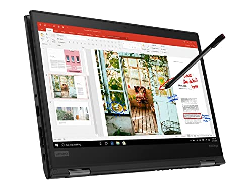 Lenovo ThinkPad X390 Yoga 13,3 Zoll Touch Display Intel Core i5 8365U 256GB SSD Festplatte 8GB Speicher Windows 11 Pro inkl. Digitizer Stift Notebook Laptop (Generalüberholt)