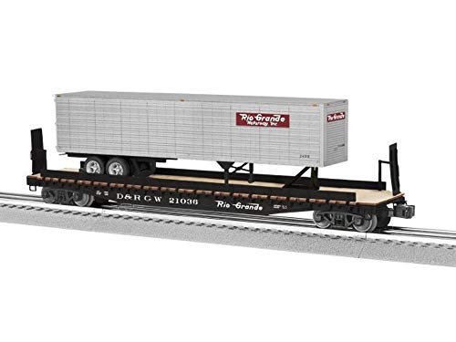 Lionel Rio Grande 50' FLATCAR W. 40'