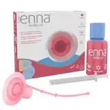 Enna - Fruchtbarkeitsset - Gel und Kappe - Gerät zur Förderung der Empfängnis auf natürliche Weise, mit Gel zur Verbesserung der inneren Bedingungen