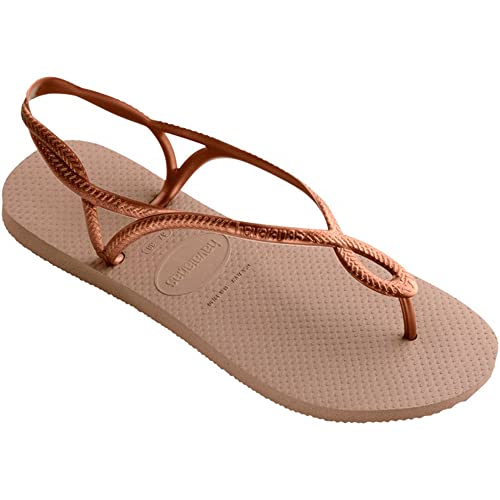 Havaianas Women Luna, Rose Gold/Rose Gold, 3/4