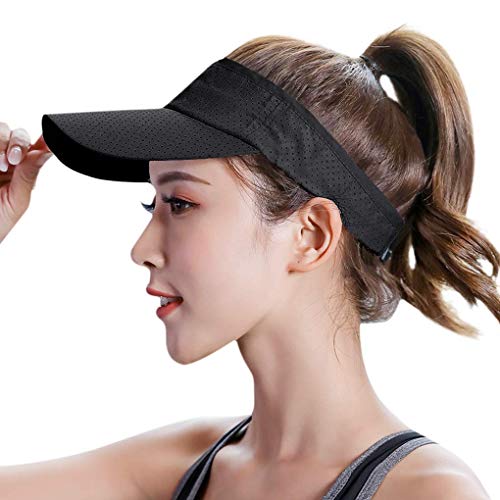 Unisex Reise Sonnenhut Sommerhut Kappe Schirmmütze Schnell-Trocknend Outdoor Sonnenblende Sonnenschild Strand Tennis Golf Sonne Visier Cap