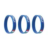 Happyyami Armband Mit Nationalflagge 10 Stück Silikonarmbänder Armbänder Mit Italien-Flagge Sportarmbänder Partygeschenke Für Internationale Wettkämpfe