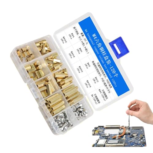 Abstandshalter und Abstandshalter, Abstandshalter für Leiterplatten | Hardware-Abstandshalter, 680 Stück, Sechskantschrauben, Abstandshalter | Leiterplattenabstandshalter, Leiterplattenabstandshalter,