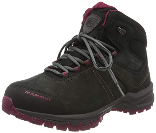 Mammut Damen Nova III Mid GTX Wanderschuh, Black-Dark Sundown, 36 2/3 EU