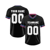 Personalisierte Fußballtrikots für Herren, personalisiertes Trikot, individuelle Sport-Shirts, Teamnamennummer hinzufügen, Damen/Jugend, 1-schwarz, S