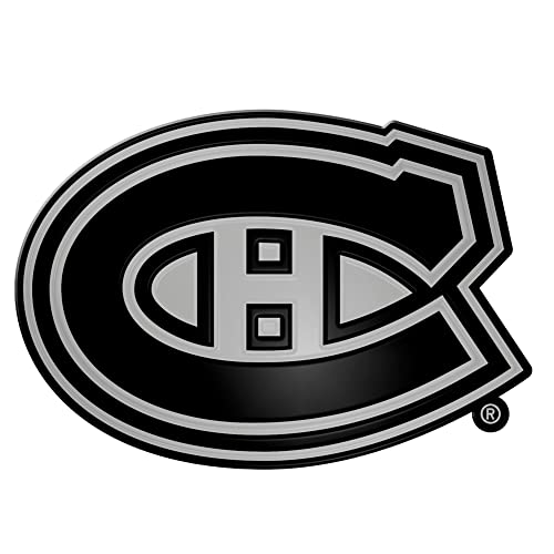 FANMATS NHL Montreal Canadiens Chrom-Emblem, Team-Farben, Einheitsgröße, 17032