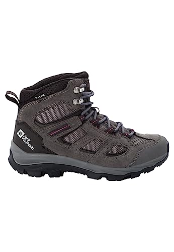 Jack Wolfskin Damen Vojo 3 Texapore Mid W, Tarmac Grey Pink, 39.5 EU