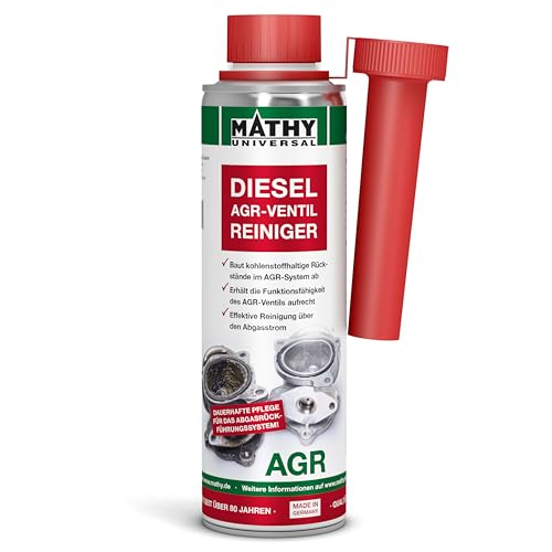 MATHY-AGR Reiniger Diesel (300 ml) – hochwirksamer Diesel Systemreiniger für Dieselmotoren mit AGR Ventil - AGR Reiniger - Diesel Additiv