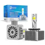 NUROTA 2 Stück D1S Xenon Brenner 12V 35W -Xenonscheinwerfer 5500K Weiß mit Zulassung Ersatz für HID Xenon Brenner