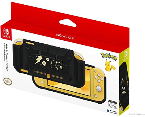 NSW Lite Hybrid System Armor Pikachu Black & Gold: Für Nintendo Switch