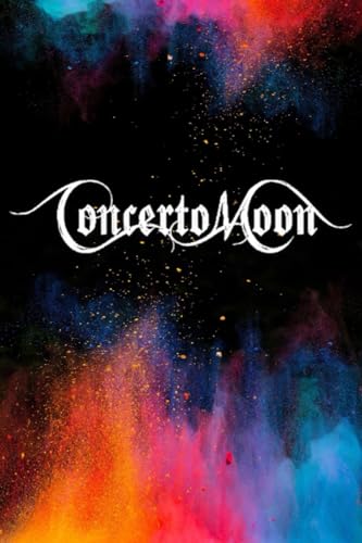 NOTEBOOK: Concerto Moon rock band Japanese - Limited Edition - 100 Pages, 6 x 9 inches