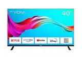 DYON Smart 40 VX-2 100 cm (40 Zoll) Fernseher (Full-HD TV, HD Triple Tuner (DVB-C/-S2/-T2), App Store, Prime Video, Netflix, YouTube, DAZN, Disney+) [Modelljahr 2023], Schwarz