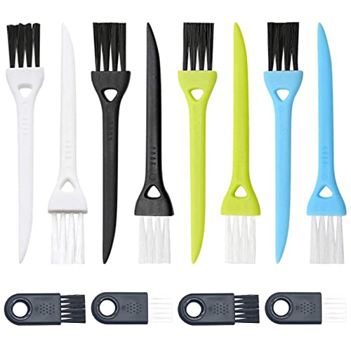 Ersatz Rasierer Reinigungsbürste, Reinigungsbürste für Elektrorasierer, Kunststoff Rasierer Reinigungsbürste, Razor Reiniger Set, Mini Haar Pinsel Remover Trimmer Tastatur Pinsel Duster Reiniger,12pc