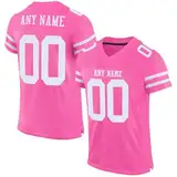 Rugby-Trikot American Football Kostüm Rugby T Shirt Selbst Gestalten Custom Shirt Personalisierte Fußball Trikot Kinder Football Shirt Custom Tshirt Rugby-Trikot Football