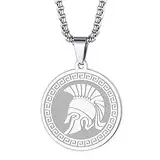 Symbol des antiken griechischen Kriegsgottes – Ares Halskette für Männer und Frauen, griechisches Kriegsdenkmal, Charm-Anhänger, Halskette, Amulett, Talisman, Schmuck, Geschenk (191S)