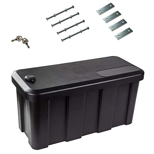 Anhänger Staubox 22l Deichselbox 56,5x24,5x28,5 cm Staukasten Deichselkasten DDB25 100 kg Tragfähigkeit für Pkw