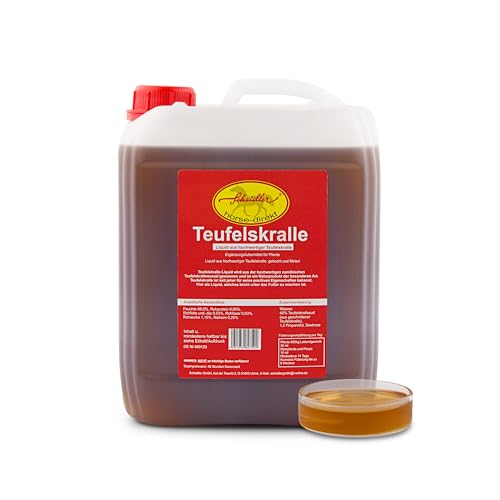 Scheidler horse-direkt Teufelskralle-Liquid, Gelenk Liquid für Pferde 2500ml mit Teufelskralle, flüssig - Für den Erhalt der Bewegungsfreude- die Alternative zu Pulver