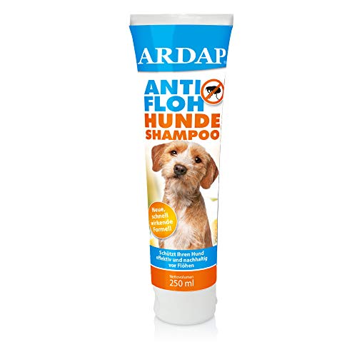 ARDAP Anti Floh Shampoo für Hunde 250ml - Nachhaltiger Flohschutz & hygienische Fellpflege