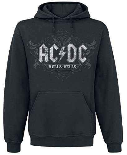 AC/DC Hells Bells Männer Kapuzenpullover schwarz L 80% Baumwolle, 20% Polyester Band-Merch, Bands