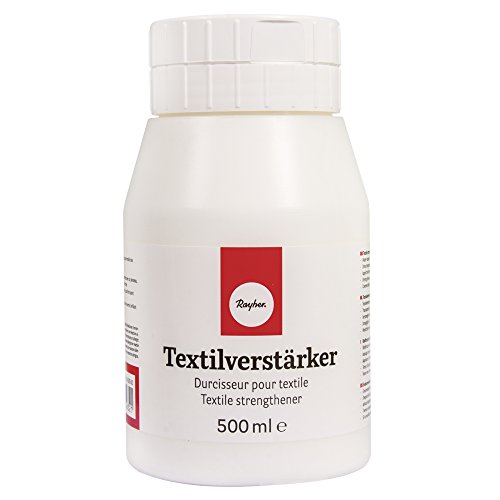 Rayher Hobby 3450500 Acryl Textilverstärker, Dose 500 ml, Textilversteifer zum Versteifen von Stoffen, Kleidung, Wolle, Leder, Papier usw.