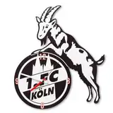 1. FC Köln Wanduhr - Logo - Metall Uhr