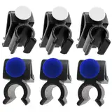 YARNOW 6 Stück Golf Putter Clip Golfhalter Putterhalter Golf Clip Golf Zubehör Putter Klemme Schläger Clip Für Tasche Schlägerhalter Putter Taschen Clip Golfschläger Clip