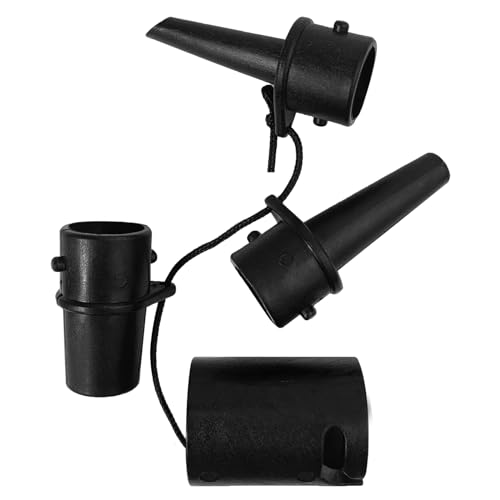 dabinzhijia Pumpenadapter für Schlauchboot, Aufblasbarer Adapter, Schlauchboot Ventiladapter, Kajak Luftventiladapter, Adapter Zubehör für SUP Surf Paddle, Fischerboote, Aufblasbares Boot (Schwarze)