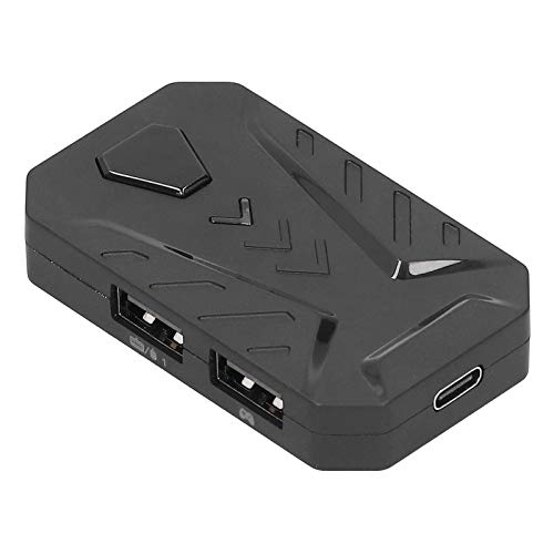 PUSOKEI Maus- und Tastaturkonverter, Tastatur- und Mausadapter, Gamecontroller-Konverter für P3 / P4 / Xbox Series/Xbox ONE/N -Switch