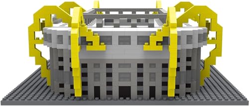 FOCO Offizielles Lizenzprodukt Borussia Dortmund Signal Iduna Park BRXLZ-Steine 3D-Mini-Fußballstadion Bau-Set