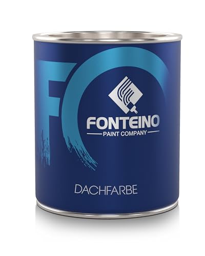 Dachbeschichtung Sockelfarbe Dachfarbe Dachziegelbeschichtung Tiefschwarz 750ml