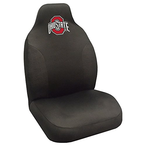 FANMATS - 15047 NCAA Ohio State University Buckeyes Polyester-Sitzbezug, 50,8 x 122 cm