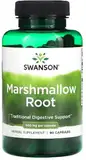 Swanson - Marshmallow Root 500 mg | Natürliche Unterstützung für Magen und Verdauung - 90 Kapseln