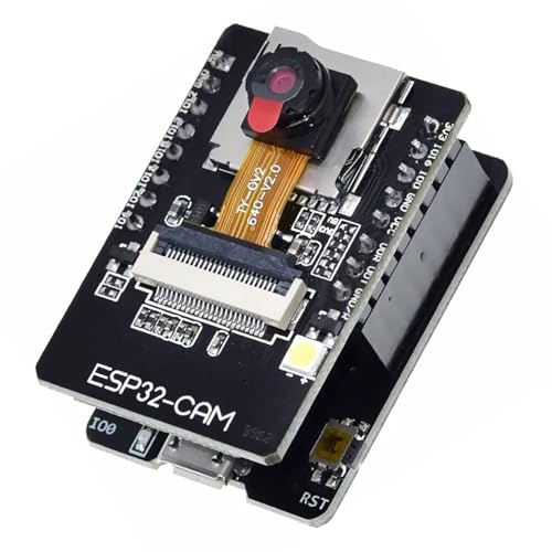 ESP32 CAM Entwicklungsplatine Binghe ESP32 CAM mit WLAN/Bluetooth Module ESP32 CAM mit OV2640 Kamera TF Card Module mit Download-Karte 4M RAM Micro USB Port kompatibel mit Arduino