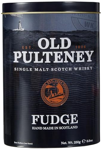 Gardiner´s of Scotland Whisky Fudge Old Pulteney – 250 g – Handgemachte, weiche Whisky-Karamell-Bonbons