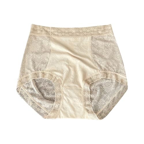 Generisch Unterhosen Damen String Bauchweg Slip Damen Nahtlos Miederpant Nahtlose Bequem Slips Figurformende Hoher Waist Miederhose Seamless Bauchkontrolle Tangas Atmungsaktive Miederslip