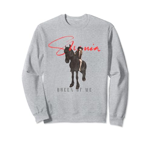 Offizielles Shania Twain Queen Of Me Horseback Heather Sweatshirt