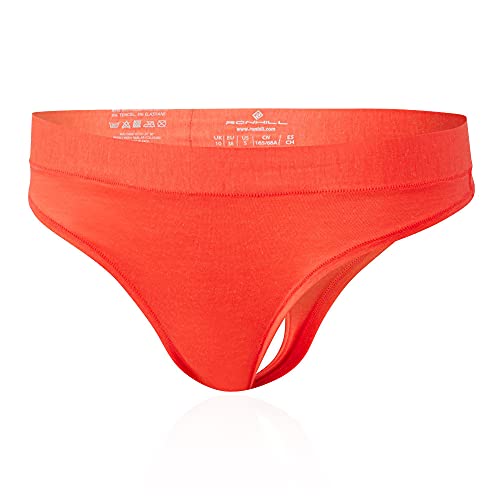 Ronhill Damen Tanga, Hot Coral Marl, Größe 42