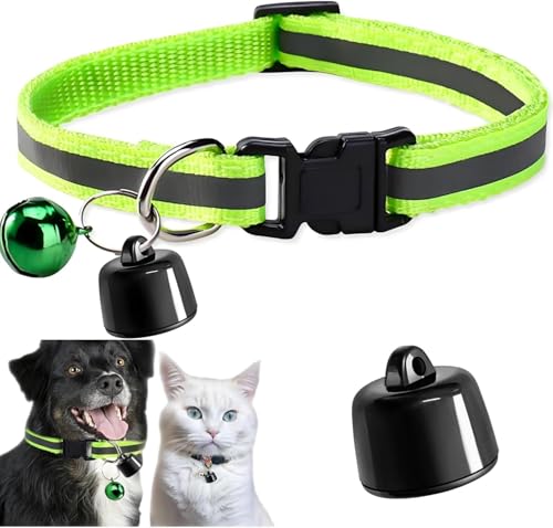 Mini-Haustierortungsgerät für Katzen – Kompatibel mit iOS & Android – Weltweite Standortverfolgung – Ohne monatliche Gebühren – Für jedes Halsband geeignet
