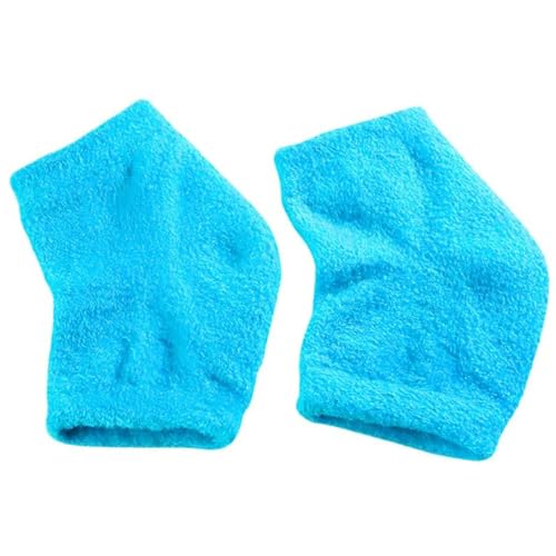 Hydra Fersensocken, Moisturizing Socks, Gel-Absatzsocken, Socken Mit Rissiger Ferse, 2x Weiche Gel-Fersensocken, Atmungsaktive Packung Für Den Fuß, Feuchtigkeitsspendende Flauschige Schlafsocken