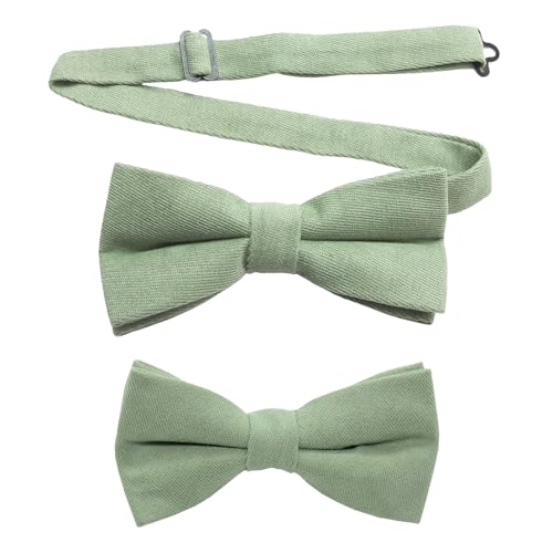 ZhongShuang 1 Stück Fliege Mintgrün Herren,Herrenschmetterlingsknoten,Fliege Grün Fliegen, Für Bankette Partei Abschlussbälle Hochzeiten Abschlussfeiern (Mintgrün)