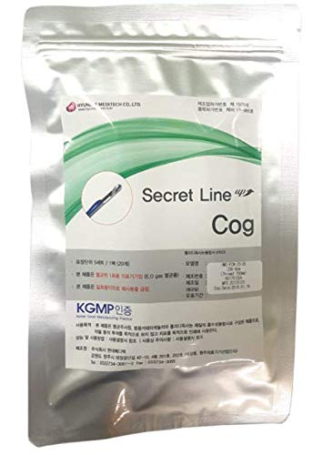 Secret Line/PDO thread/Ultra V-Lift/W Type Soft Cannula Type Cog 12pcs (23G-90mm)