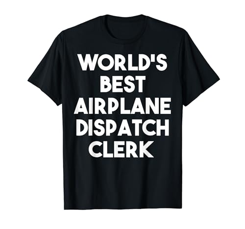 Der weltbeste Flugzeug-Abfertiger T-Shirt