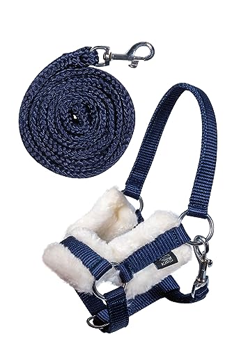 HKM SPORTS EQUIPMENT Hobby Horse Halfterset (Navy)