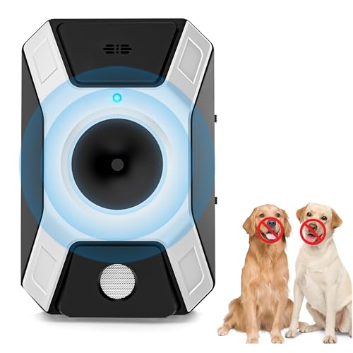Antibell für Hunde,Wiederaufladbares Antibell für Kleine Mittel Große Hunde,3 Einstellbare Frequenz Automatisches Anti Bellen Gerät,Sicher Hundebellen Stoppen,Ultraschall Hunde Anti Bellen Ger