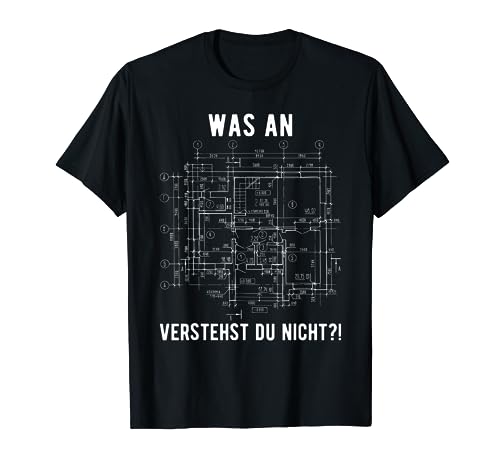 Maurer Architekt Bauingenieur Spruch Geschenk T-Shirt