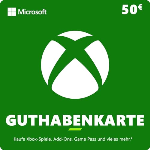 Xbox Guthaben | 50 EUR | Xbox Series X|S, Xbox One & Windows [Download Code]