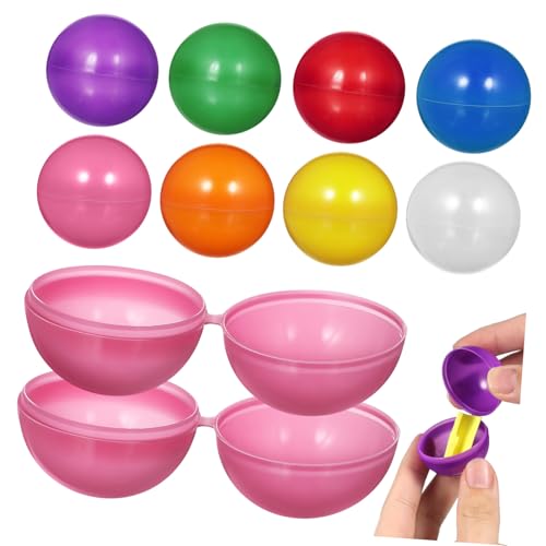 BCOATH 25 Stk 1 Plastikball klare Kapselkugeln Trommelbälle zu verlosen Lotteriekugeln Preisball-Kapseln befüllbare Kugeln Bälle ziehen Partyspielbälle Party Tombola Bälle Kugelornamente