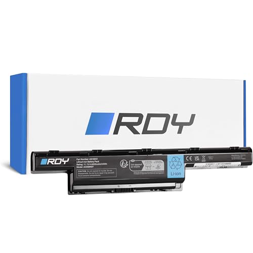 RDY Laptop Akku AS10D31 AS10D41 AS10D51 AS10D71 AS10D75 AS10D81 Notebook Batterie für Acer Aspire 5733 5750 5741 5741G 5742G 5750G E1-531 E1-531G E1-571G (Kapazität: 4000 mAh 11.1V)