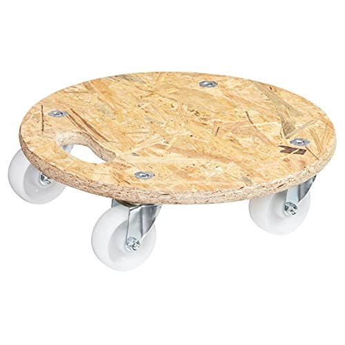 WAGNER Transporthilfe MM 1171 I 38 cm - ideal für Geräte & schwer beladene Kisten I Tragkraft 250 kg I beste Beweglichkeit I CO2-neutral & formstabil - 20117101